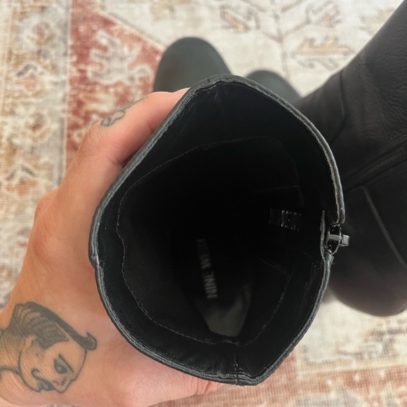 Nine West leather zip up boots - Picture 7 of 8